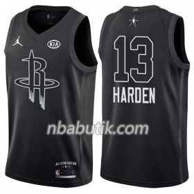 NBA Mænd Trøje Houston Rockets James Harden 13 2018 All Star Jordan Brand Sort Swingman